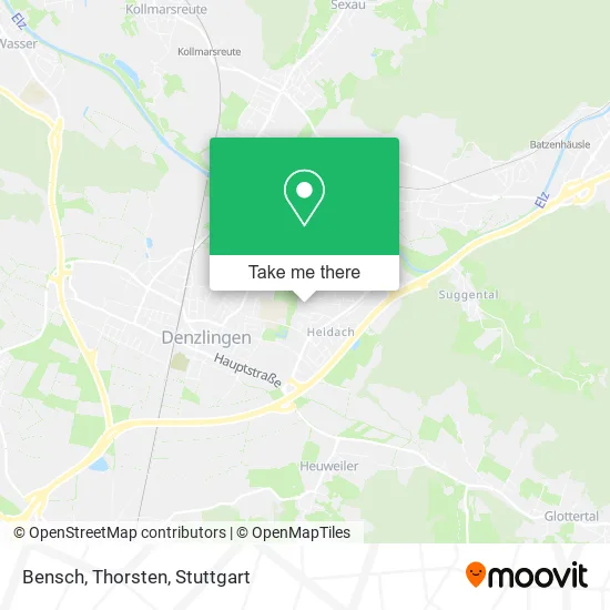 Карта Bensch, Thorsten
