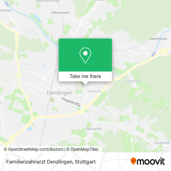 Карта Familienzahnarzt Denzlingen