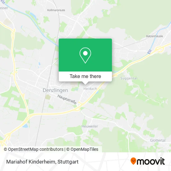 Карта Mariahof Kinderheim