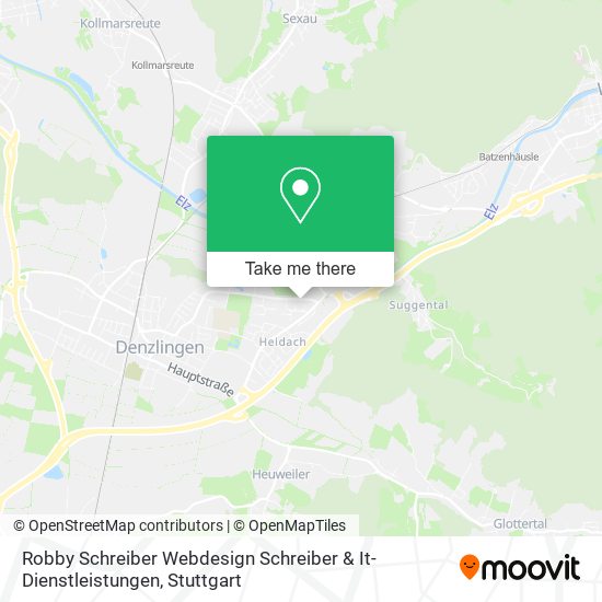 Robby Schreiber Webdesign Schreiber & It-Dienstleistungen map