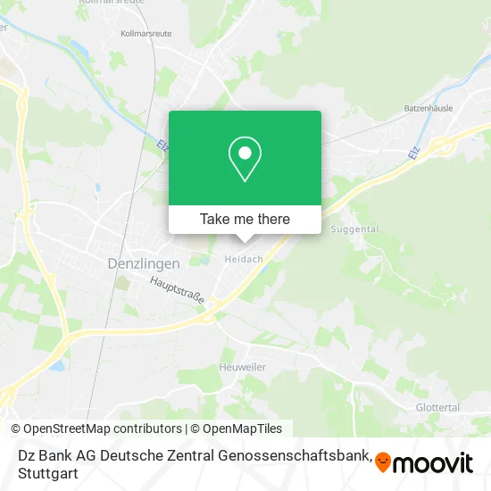Карта Dz Bank AG Deutsche Zentral Genossenschaftsbank