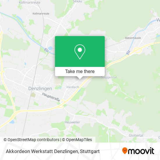 Akkordeon Werkstatt Denzlingen map