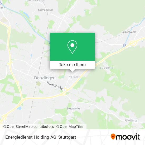 Карта Energiedienst Holding AG