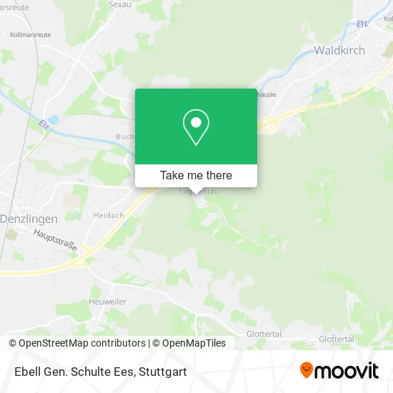 Карта Ebell Gen. Schulte Ees