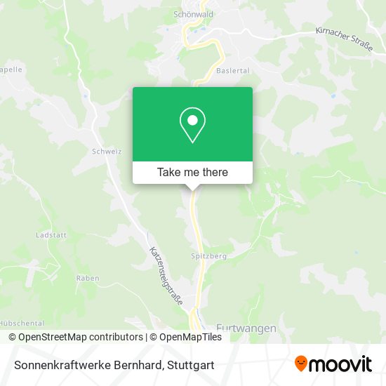 Sonnenkraftwerke Bernhard map