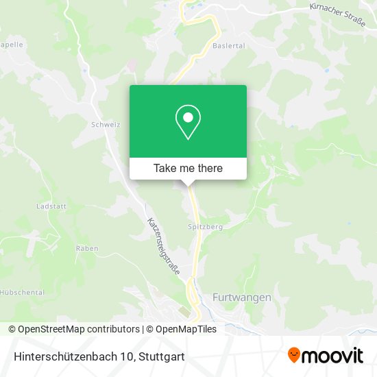 Hinterschützenbach 10 map