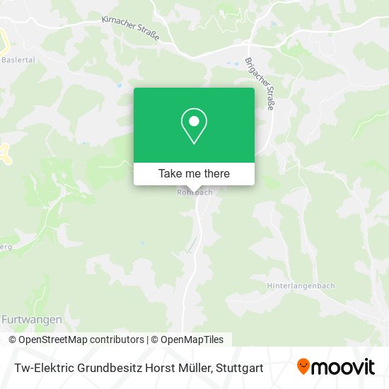 Tw-Elektric Grundbesitz Horst Müller map