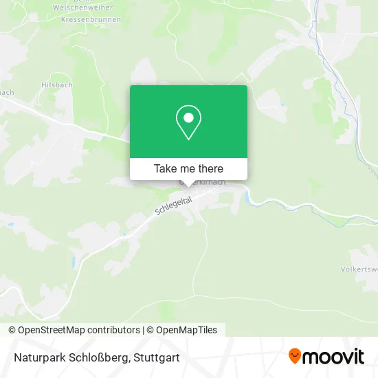 Карта Naturpark Schloßberg