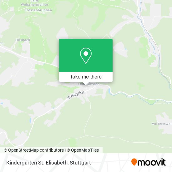 Kindergarten St. Elisabeth map