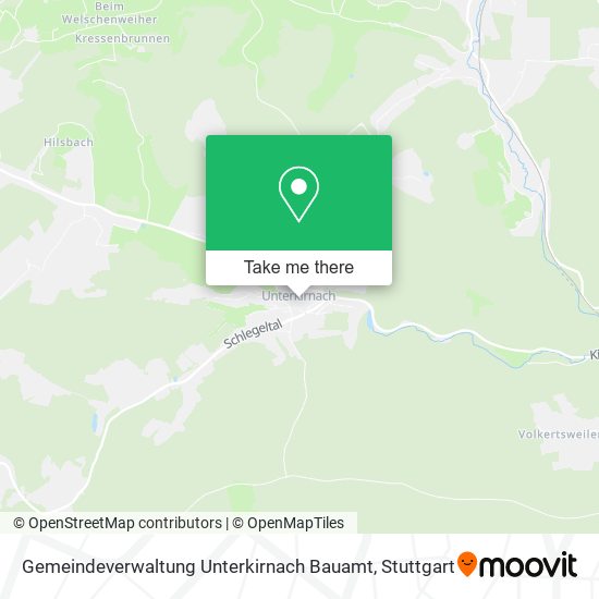 Gemeindeverwaltung Unterkirnach Bauamt map