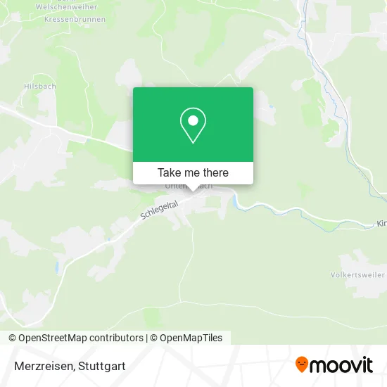 Карта Merzreisen