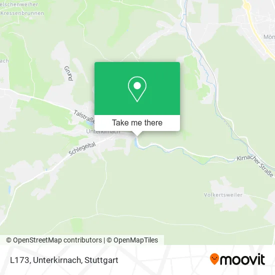 Карта L173, Unterkirnach