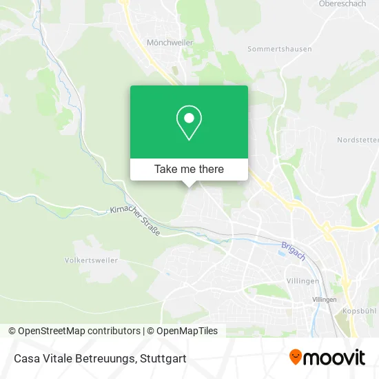Карта Casa Vitale Betreuungs