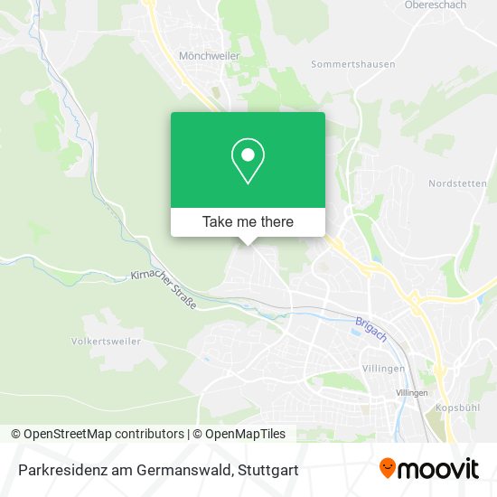 Карта Parkresidenz am Germanswald