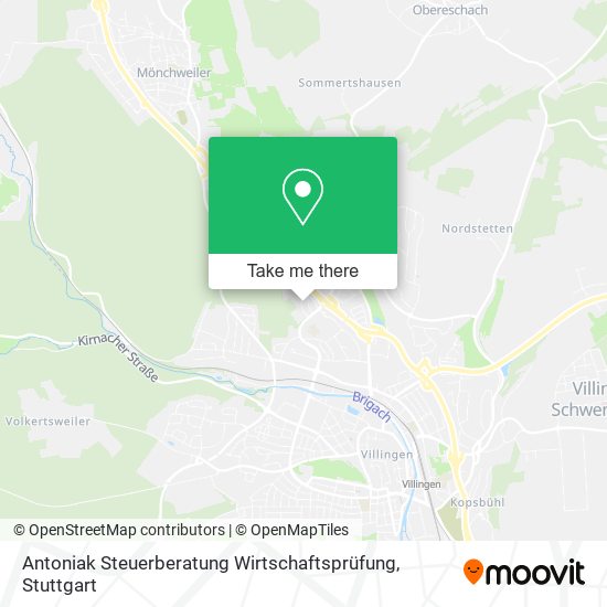 Antoniak Steuerberatung Wirtschaftsprüfung map