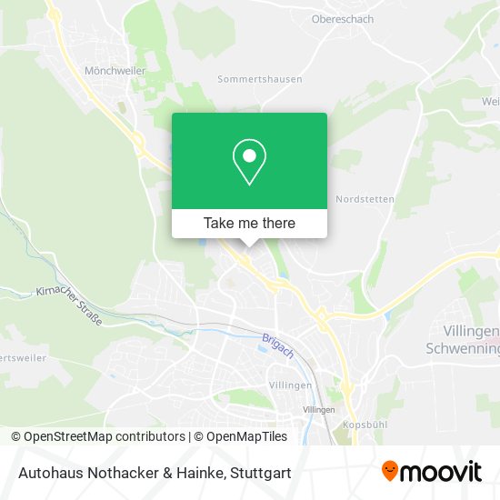 Autohaus Nothacker & Hainke map