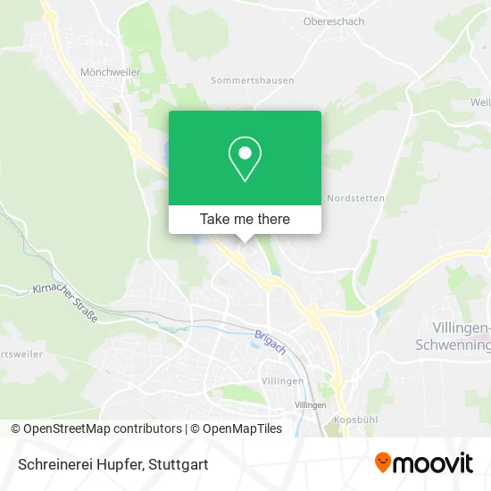 Карта Schreinerei Hupfer