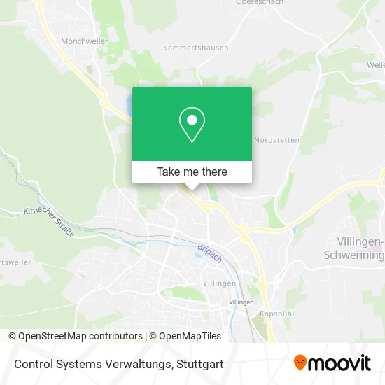 Карта Control Systems Verwaltungs