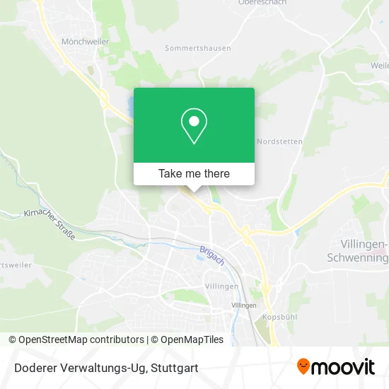 Карта Doderer Verwaltungs-Ug