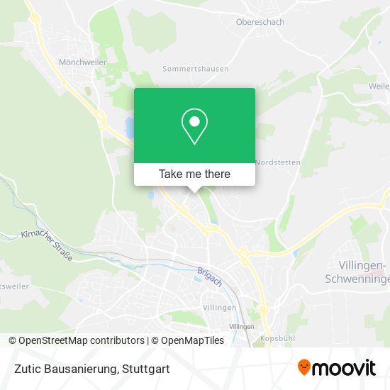 Карта Zutic Bausanierung
