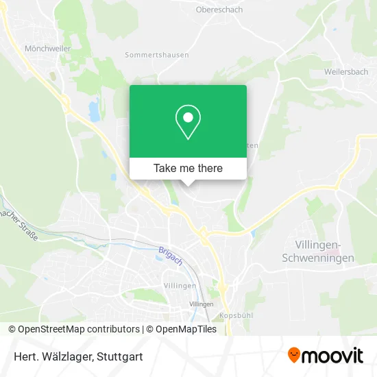 Карта Hert. Wälzlager