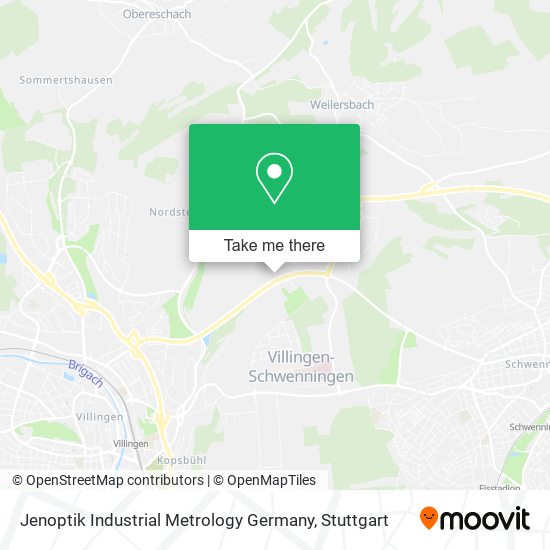 Jenoptik Industrial Metrology Germany map