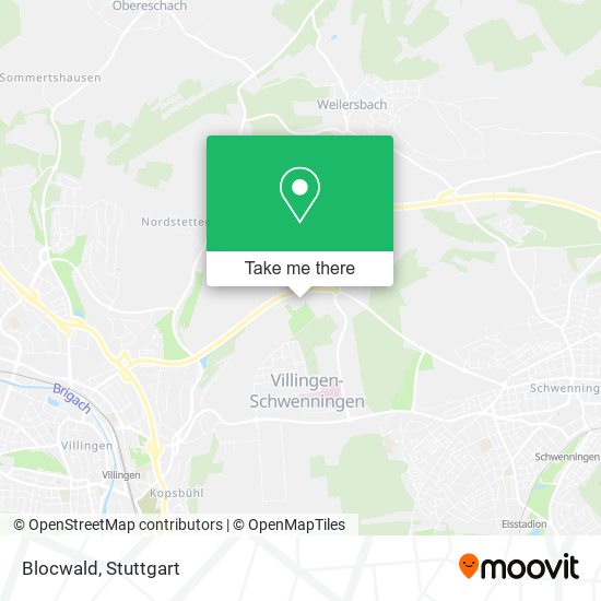 Карта Blocwald