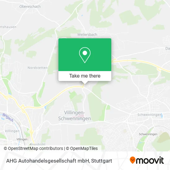Карта AHG Autohandelsgesellschaft mbH