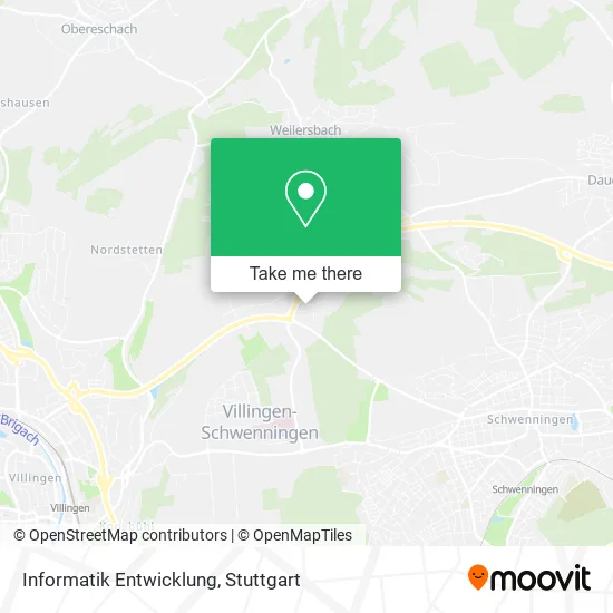 Карта Informatik Entwicklung
