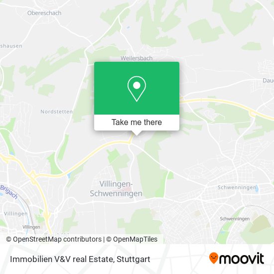 Immobilien V&V real Estate map