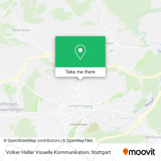 Карта Volker Haller Visuelle Kommunikation