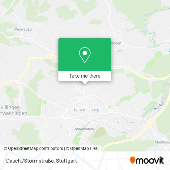 Карта Dauch./Stormstraße