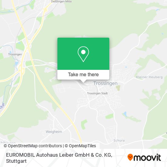 EUROMOBIL Autohaus Leiber GmbH & Co. KG map