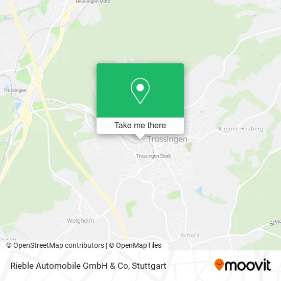 Карта Rieble Automobile GmbH & Co