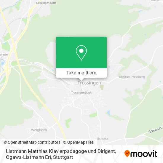 Карта Listmann Matthias Klavierpädagoge und Dirigent, Ogawa-Listmann Eri