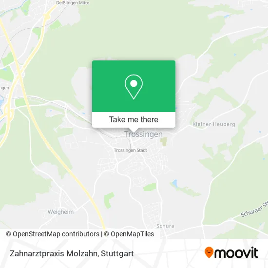 Карта Zahnarztpraxis Molzahn
