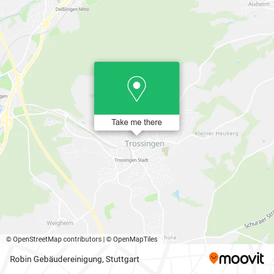 Карта Robin Gebäudereinigung