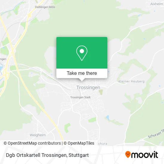 Dgb Ortskartell Trossingen map