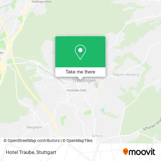Карта Hotel Traube