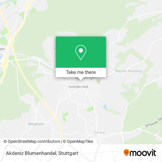 Карта Akdeniz Blumenhandel