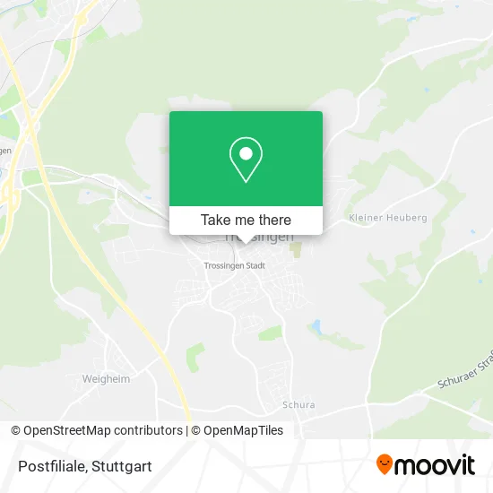 Карта Postfiliale