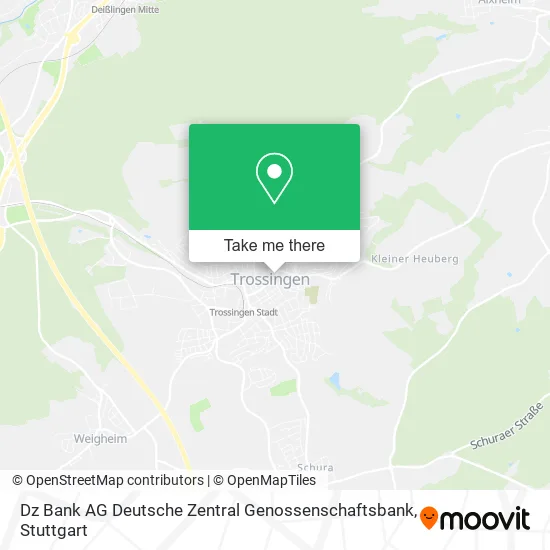 Карта Dz Bank AG Deutsche Zentral Genossenschaftsbank