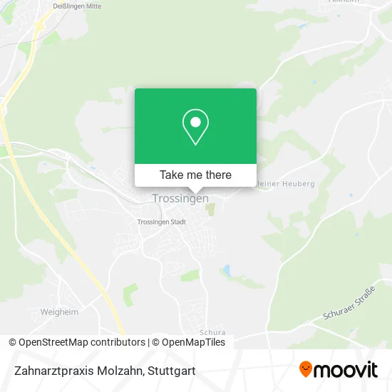 Карта Zahnarztpraxis Molzahn