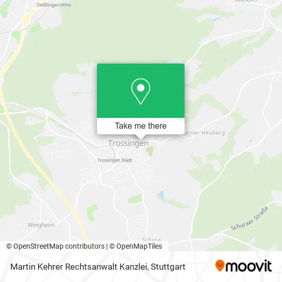 Карта Martin Kehrer Rechtsanwalt Kanzlei
