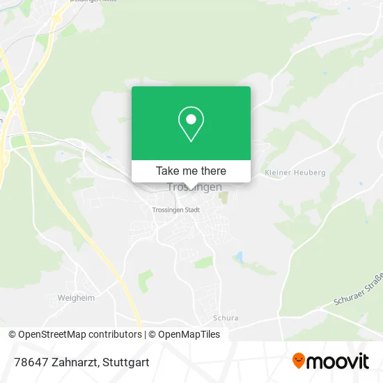 Карта 78647 Zahnarzt