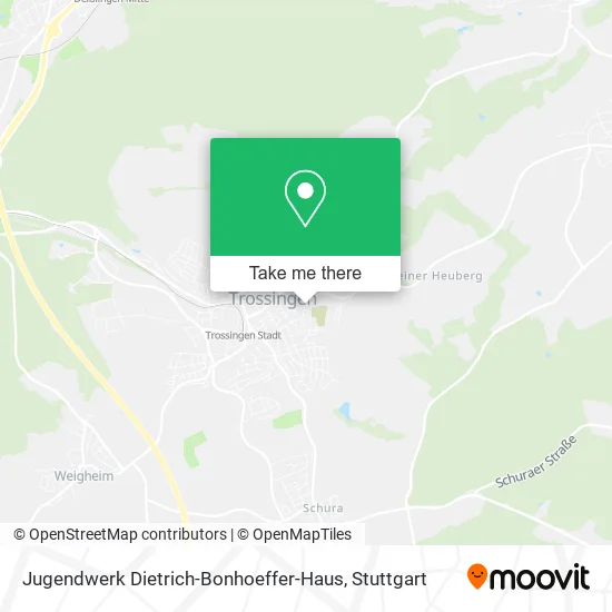 Карта Jugendwerk Dietrich-Bonhoeffer-Haus