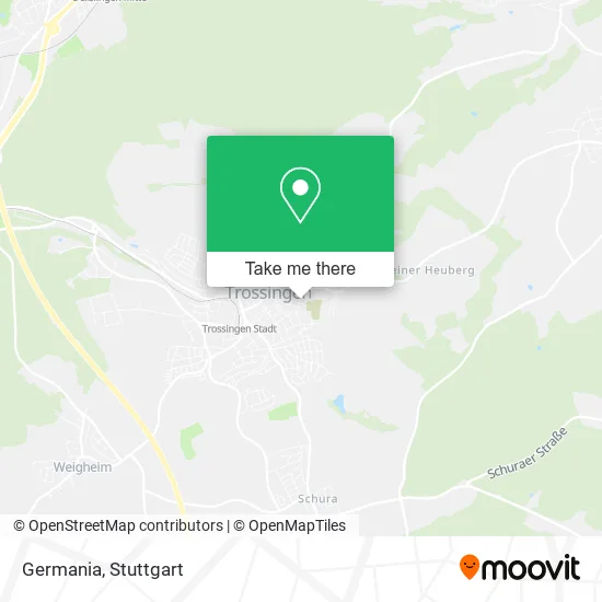 Карта Germania