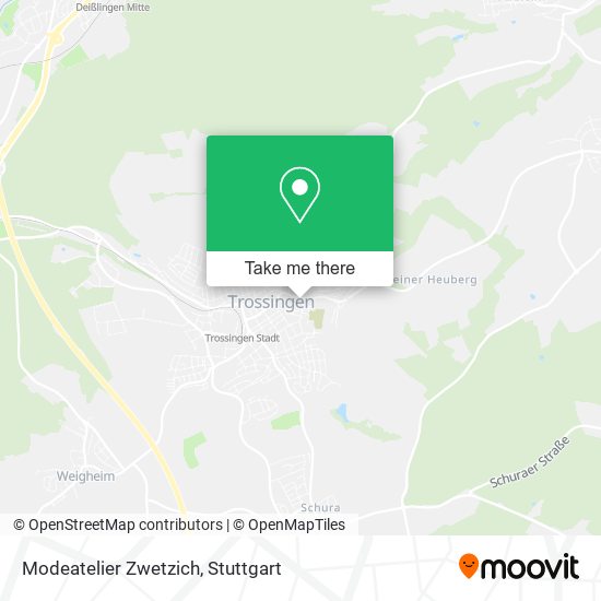 Карта Modeatelier Zwetzich