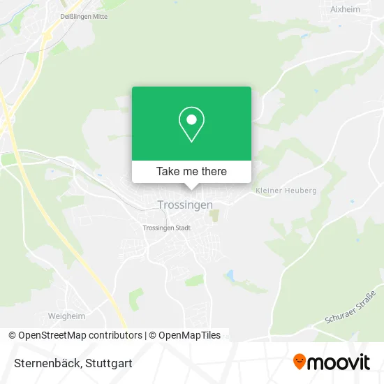 Карта Sternenbäck
