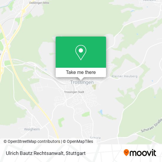 Ulrich Bautz Rechtsanwalt map